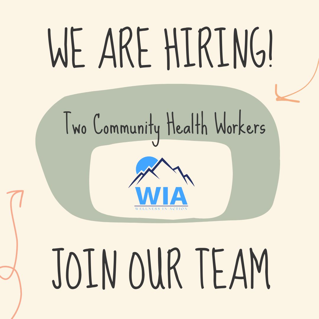 We're Hiring 2 Community Health Workers